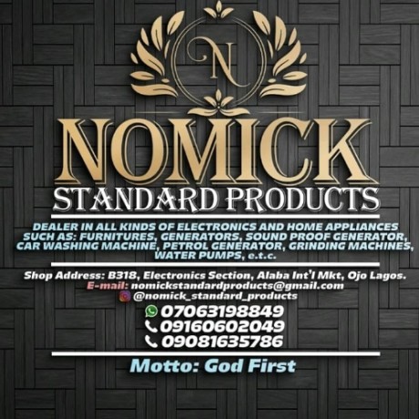 NOMICK STANDARD PRODUCTS ENTERPRISE