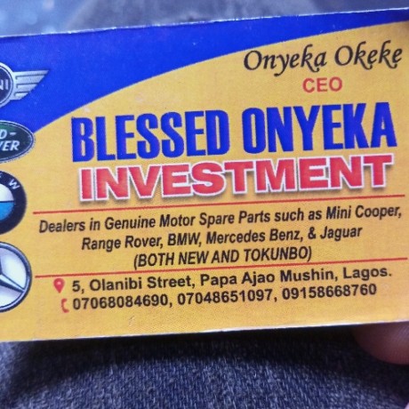 Blessed Onyeka Investment