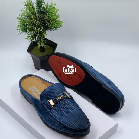 Classified Ads In Nigeria, Best Post Free Ads - discounted-exotic-mens-salvatore-ferragamo-mules-half-shoes-big-1