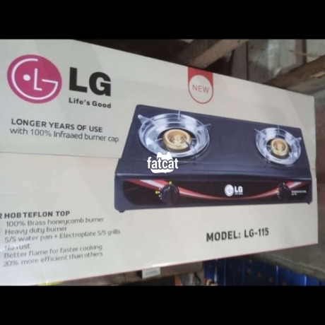Classified Ads In Nigeria, Best Post Free Ads - lg-double-burner-table-top-gas-cooker-big-0