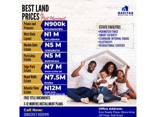 Best Land location for sale in Port Harcourt