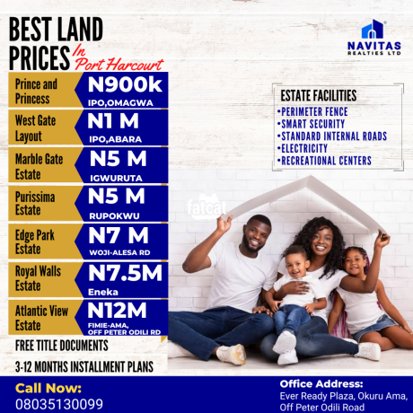 Classified Ads In Nigeria, Best Post Free Ads - best-land-location-for-sale-in-port-harcourt-big-0