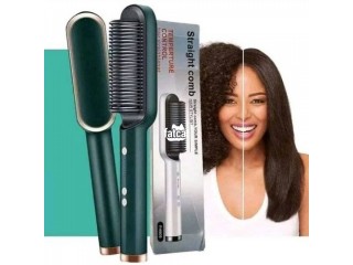 Hair straightener hot comb