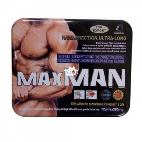 Classified Ads In Nigeria, Best Post Free Ads - maxman-hard-erection-and-long-lasting-sex-pills-for-men-brandmaxman-big-0