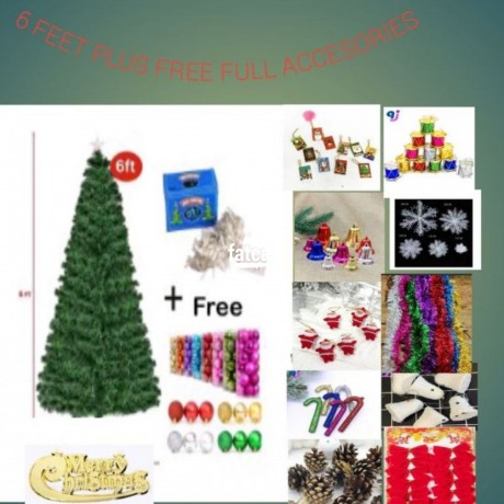 Classified Ads In Nigeria, Best Post Free Ads - 6ft-christmas-tree-with-different-accessories-big-2