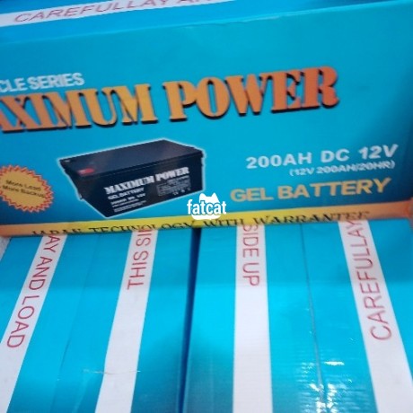 Classified Ads In Nigeria, Best Post Free Ads - maximum-power-200ah-deep-cycle-battery-12v-big-0