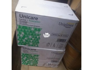 Unicare Latex gloves