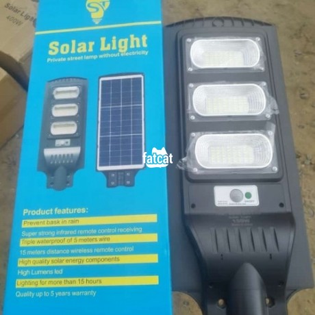 Classified Ads In Nigeria, Best Post Free Ads - 150watts-all-in-one-solar-street-light-big-0