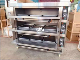 Oven 3 decks with 9 trays