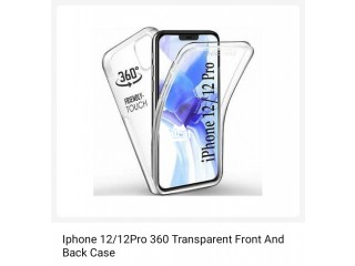 Transparent front and back casing