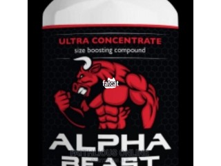 Alpha beast(best way  to solve your sexual Enlargement  and performance  issues