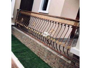 Wrought-iron handrails design