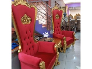 Unique King and Queen chair