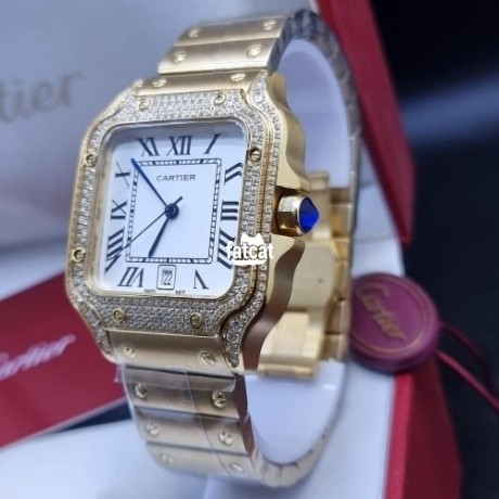 Classified Ads In Nigeria, Best Post Free Ads - cartier-santos-automatic-watch-big-0