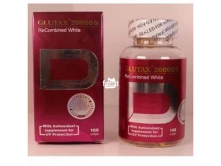 Glutax 2000GS Skin Whitening Softgel, Packaging Size: 100 Capsule, Two Times In A Day