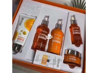 Dr Rashel  5 in 1 Vitamin C  Brightening and Anti aging Face Set