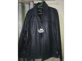 Black Leather Jacket Shipped From India