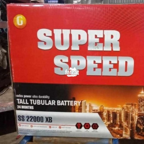 Classified Ads In Nigeria, Best Post Free Ads - super-speed-tall-tubular-battery-12v-220ah-big-1