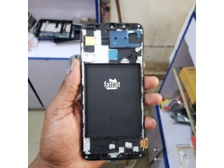 Samsung A70 Screen With Frame And Working Fingerprint