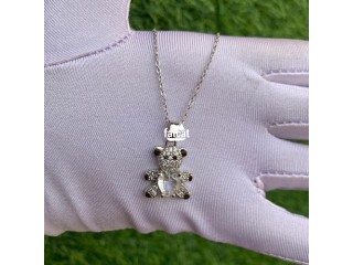 Beautiful Teddy bear necklace