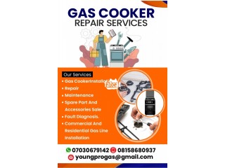 Gas cooker repair and Services