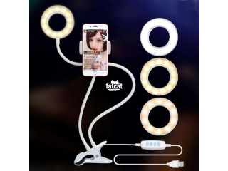 Selfie Ringlight With Phone Holder