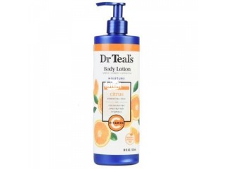 Dr Teal's Vitamin C Body Lotion Radiant Citrus, 18 Oz.