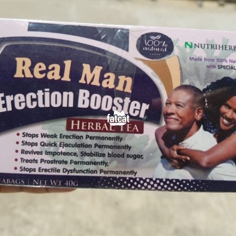Classified Ads In Nigeria, Best Post Free Ads - real-man-booster-tea-treats-erectile-dysfunction-big-0