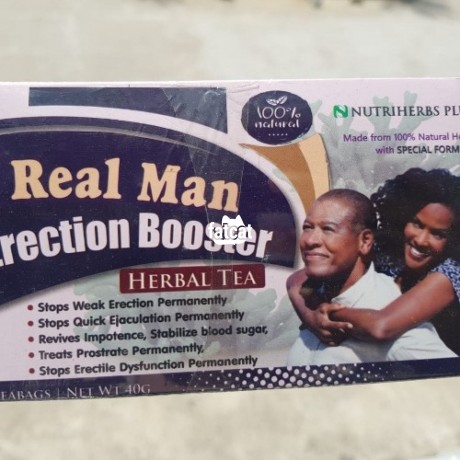 Classified Ads In Nigeria, Best Post Free Ads - real-man-erection-booster-tea-treats-erectile-dysfunction-treat-prostate-big-0