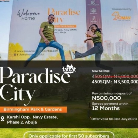 Classified Ads In Nigeria, Best Post Free Ads - paradise-city-birmingham-park-and-city-global-c-of-o-big-4