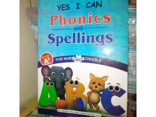 Yes I Can phonics and spelling books for nursery schools