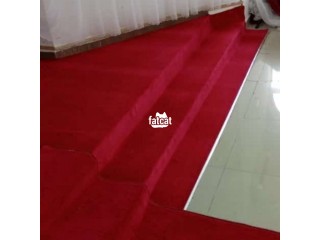 Ambassador Super Red Rug, #3300 per sqm