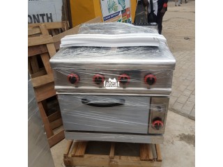 Gas cooker 4 burner with oven