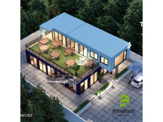 Prefab, Modular Container Homes, Cafe, Pop-Up Stalls, Office