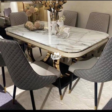 Classified Ads In Nigeria, Best Post Free Ads - high-quality-modern-marble-dining-table-set-big-0