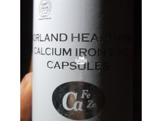 Calcium iron & zinc