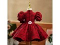 kids-party-flower-girl-red-children-school-party-little-bride-baby-toddler-dress-small-0