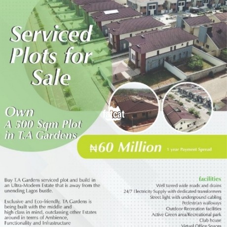 Classified Ads In Nigeria, Best Post Free Ads - 500sqm-serviced-plot-for-sale-big-0