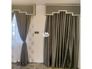 Quality and nice curtains, Bedsheets, and window blinds available