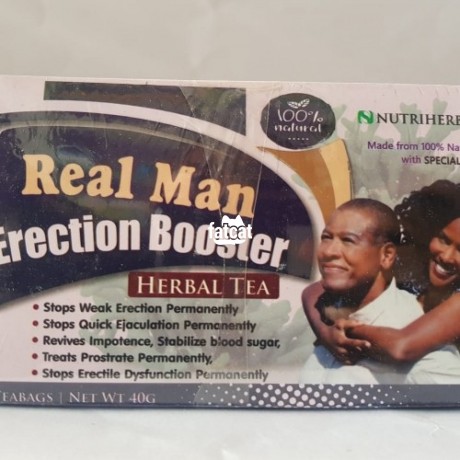 Classified Ads In Nigeria, Best Post Free Ads - real-man-booster-tea-100-cure-for-erectile-dysfunction-gives-instant-erection-big-0