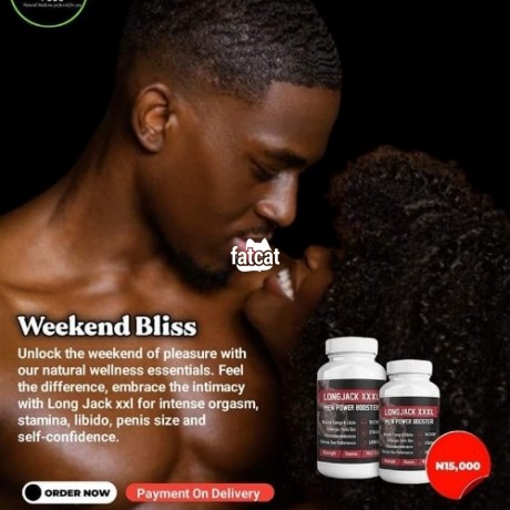 Classified Ads In Nigeria, Best Post Free Ads - original-long-jack-xxxl-30-capsules-for-permanent-increase-in-size-boosts-libido-and-performance-big-0