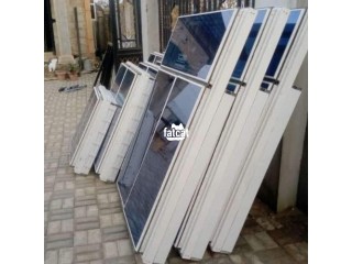 Aluminum frameless glass windows