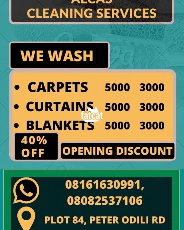 Classified Ads In Nigeria, Best Post Free Ads - rugs-curtains-blankets-cleaning-service-big-0