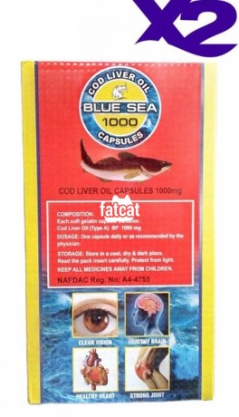 Classified Ads In Nigeria, Best Post Free Ads - blue-sea-cod-liver-oil-1000mg-2packs-of-30capsules-each-big-1