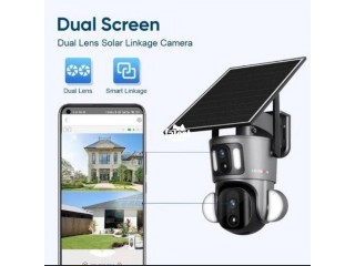 4G Double Lens Solar PTZ Camera