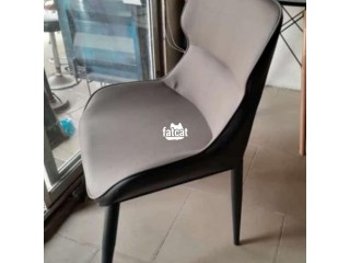 Unique Dinning/multi purpose leather chair.