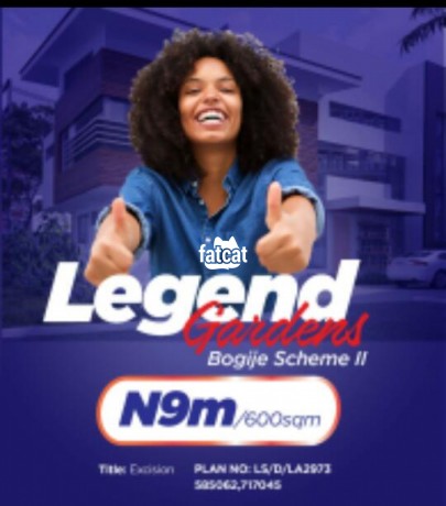 Classified Ads In Nigeria, Best Post Free Ads - plots-of-land-in-legend-gardens-estate-bogije-lagos-for-sale-big-0