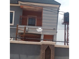 Semi-detached duplex consisting of 4-bedroom flat with two living rooms