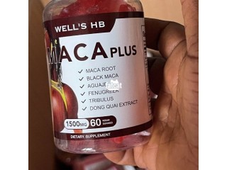 WELL’S HB Maca Plus Hip/Butt Enlightenment & Firming Gummies (60 Gummies)