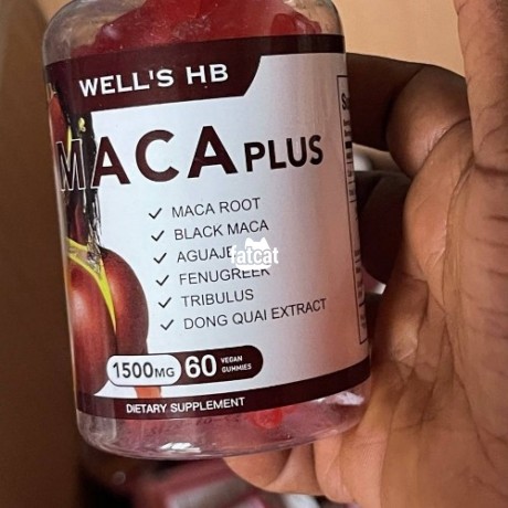 Classified Ads In Nigeria, Best Post Free Ads - wells-hb-maca-plus-hipbutt-enlightenment-firming-gummies-60-gummies-big-0